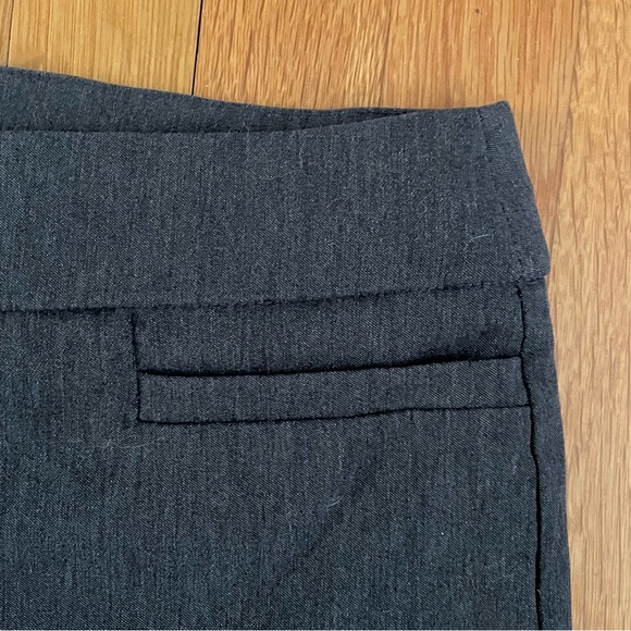 JUST IN Charcoal Stretch Trousers Liz Claiborne Women’s Pants Business Casual - Picture 6 of 10